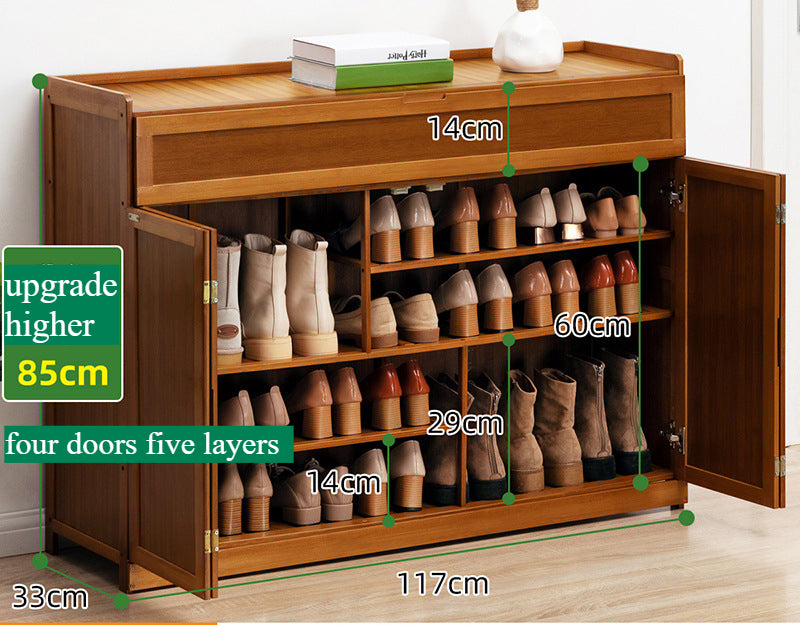 TouchsmartEF | Door shoe cabinet high vertical entry cabinet integrated door corridor with extremely