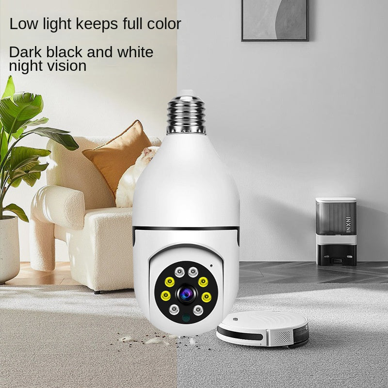 TouchsmartEF | Bulb Surveillance Camera Home Wireless Wifi360 Degree