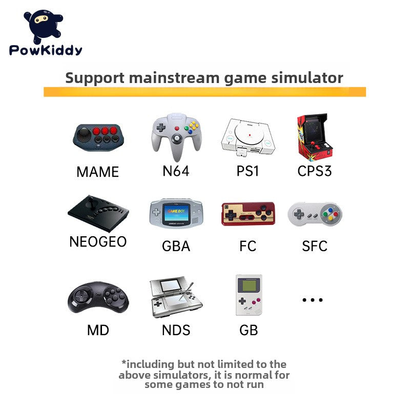 TouchsmartEF | Powkiddy Overlord Treasure Box RGB20s open source handheld psp handheld mini FC retro