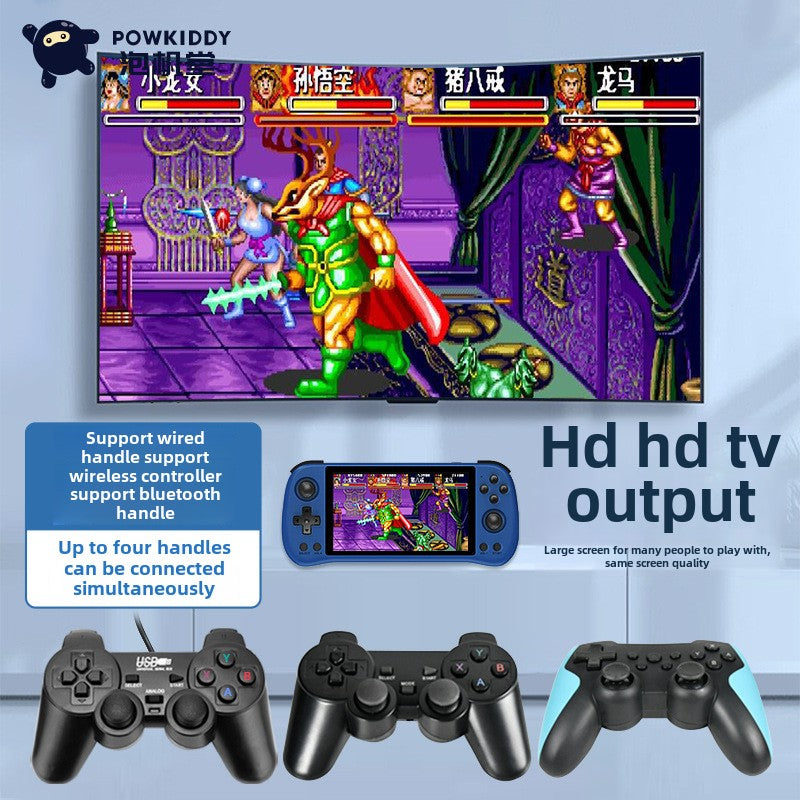 TouchsmartEF | Powkiddy bubble machine hall x55 handheld 5.5 inch open source handheld arcade PS1 em