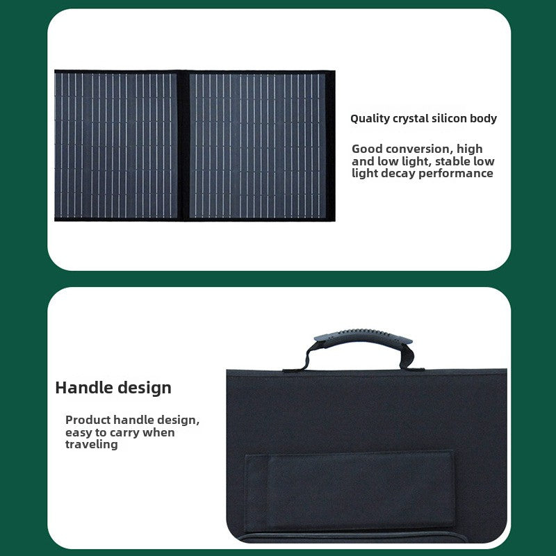 TouchsmartEF | 200W18V solar folding bag photovoltaic power generation panel monocrystalline silicon