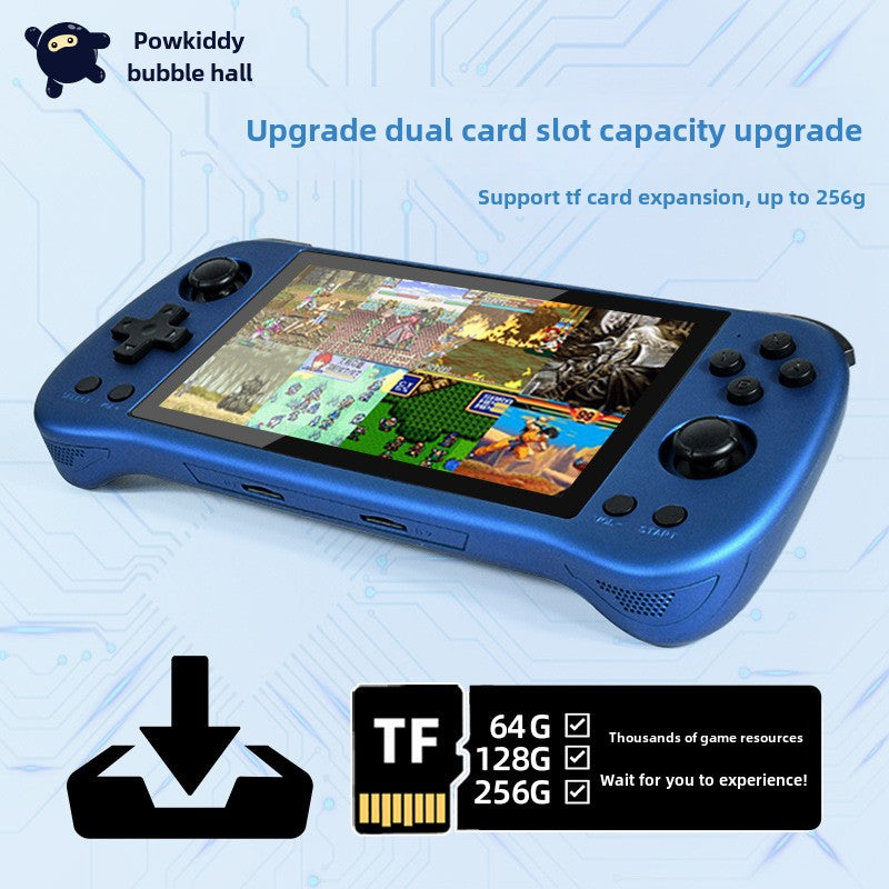 TouchsmartEF | Powkiddy bubble machine hall x55 handheld 5.5 inch open source handheld arcade PS1 em