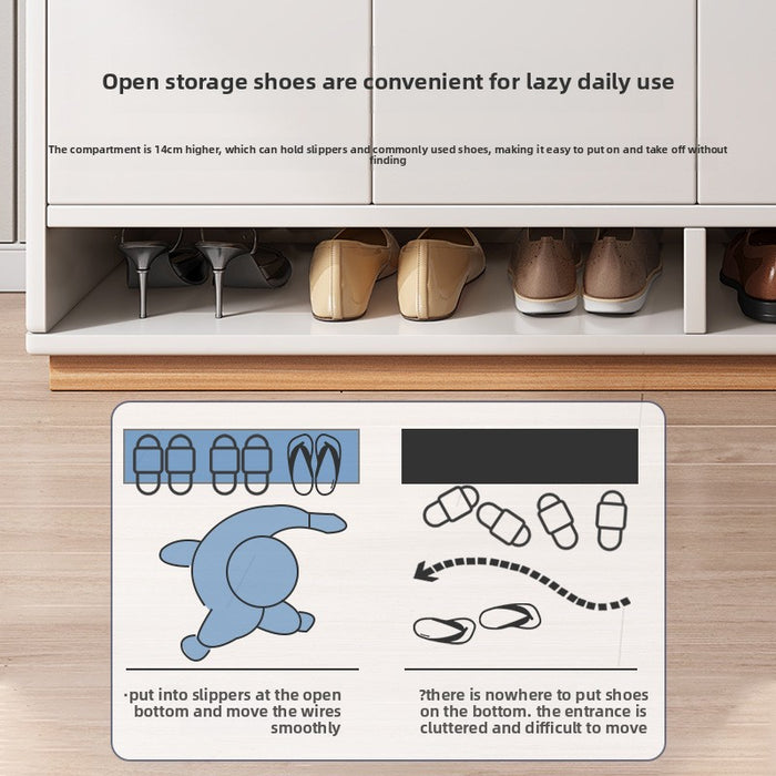 Shoe cabinet door home 2025 new modern simple door indoor wall cabinet rental house storage cabinet