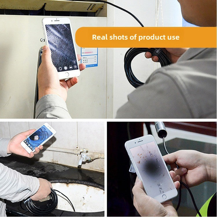 TouchsmartEF | 5.5mm 3-in-1 mobile phone computer endoscope type C connector automotive air conditio