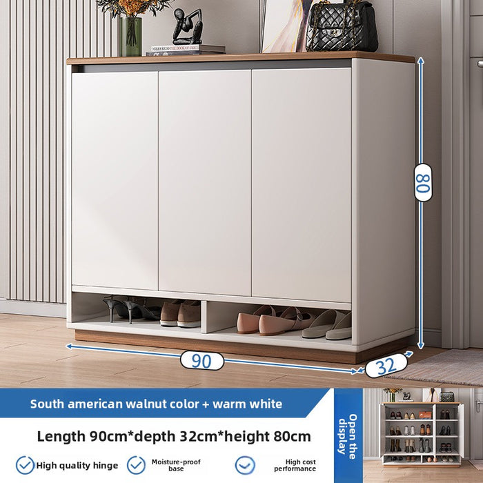 Shoe cabinet door home 2025 new modern simple door indoor wall cabinet rental house storage cabinet