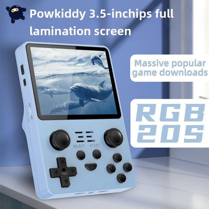 Powkiddy Overlord Treasure Box RGB20s open source handheld psp handheld mini FC retro nostalgic game machine