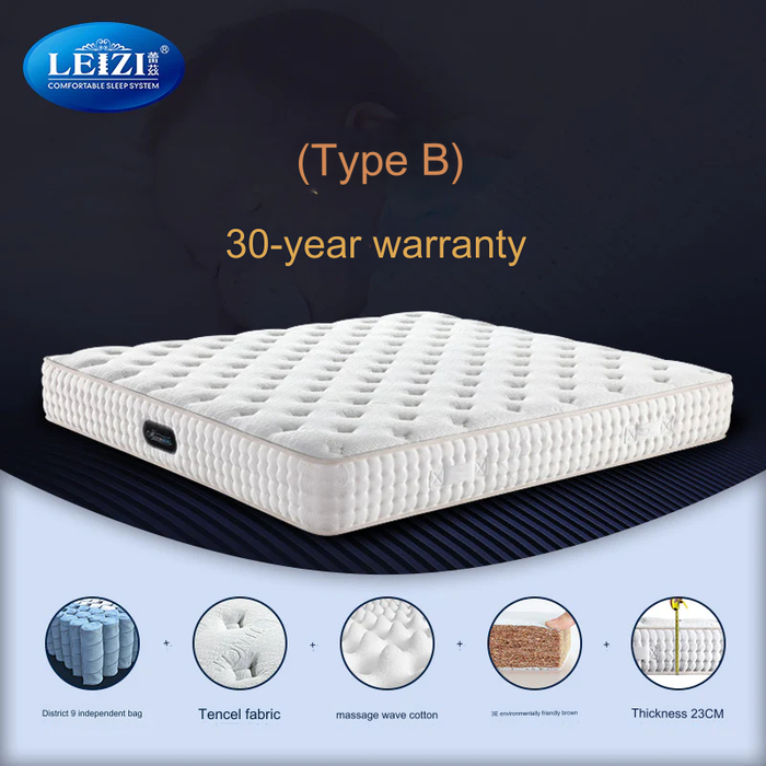 Five Star Hotel Mattress Independent Bag Latex Mattress