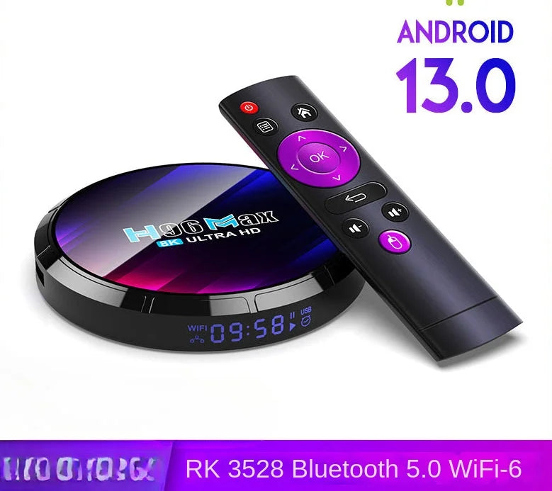 H96max RK3528 Android 13 WiFi6 TV box